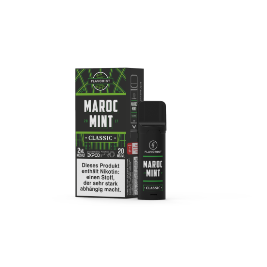 Maroc Mint Pod | Prefilled Pod 2ml (Expod Pro) 20 mg