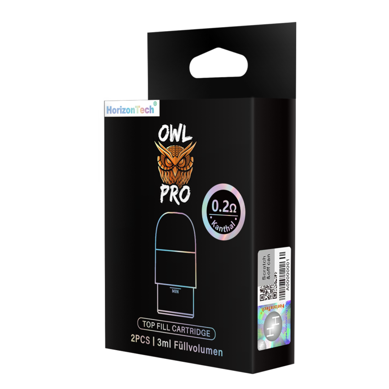 OWL Pro Pods (2 Stück) Kanthal 0,2 Ohm 3 ml