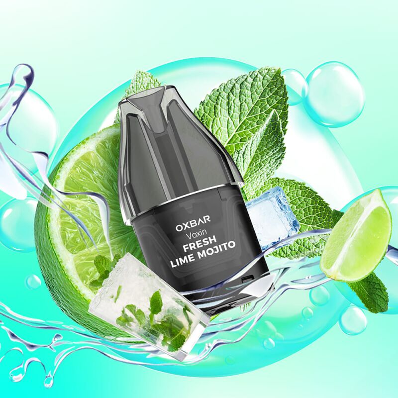 Oxva - Oxbar Voxin Prefilled Pod 2 ml 20 mg/ml Fresh Lime Mojito