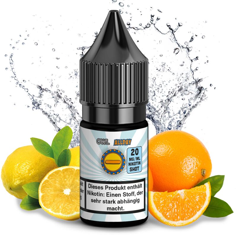 Orange Zitronenbonbon | Aroma mit 20 mg Nikotin (Allday Serie)