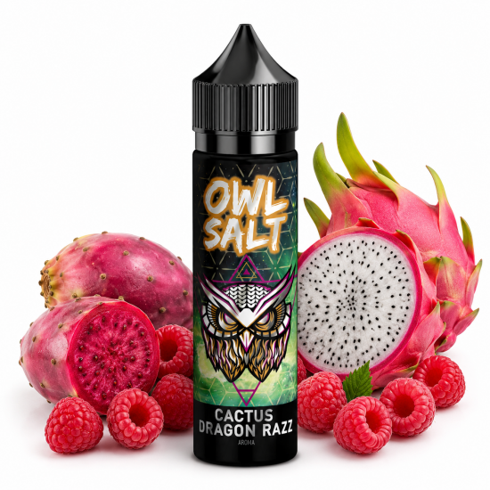 Cactus Dragon Razz Aroma OWL Salt Longfill 10 ml in 60 ml