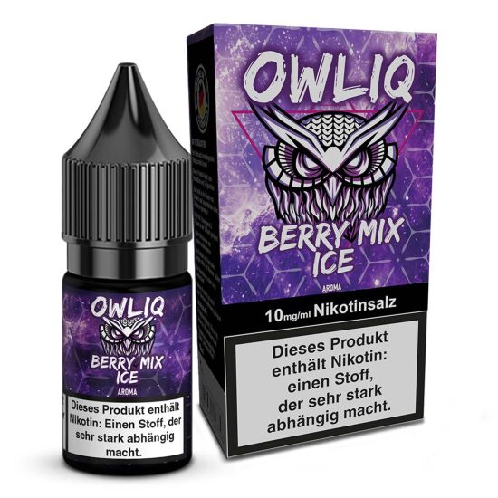 Liquid Berry Mix Ice Aroma - OWLIQ 10 ml 10 mg