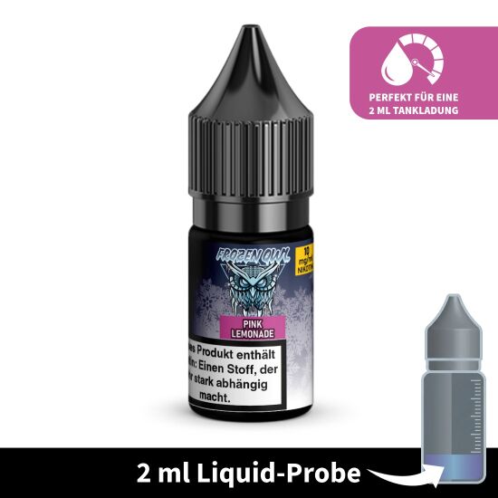 Liquid-Probe 2 ml: Pink Lemonade 10 mg - Perfekt zum Testen