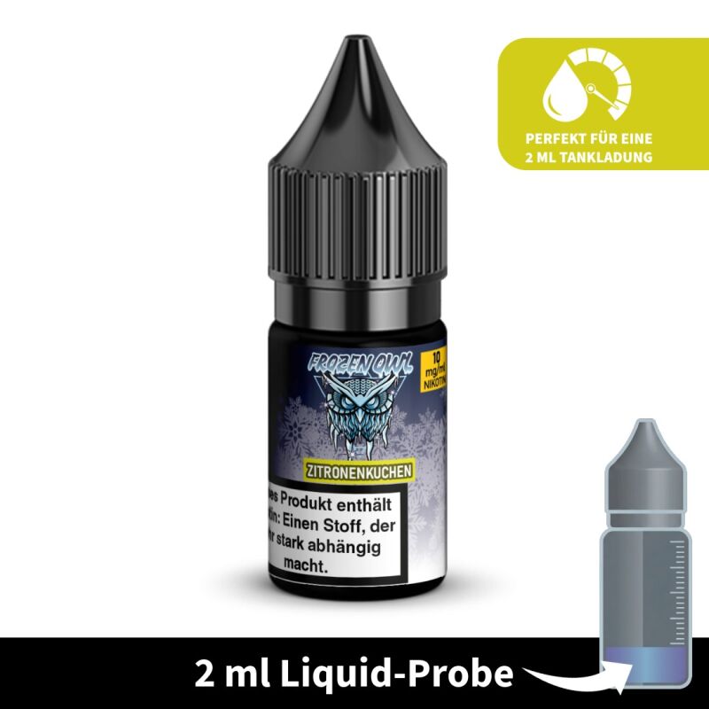 Liquid-Probe 2 ml: Zitronenkuchen 10 mg - Perfekt zum Testen