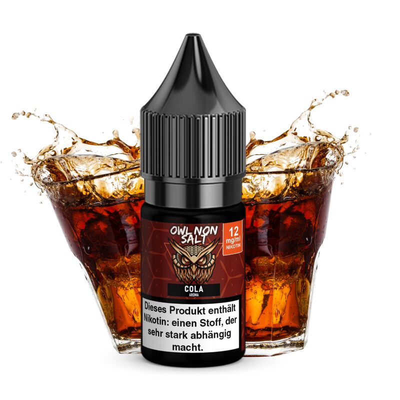 Cola Nikotinliquid 10 ml OWL NON SALT 12 mg