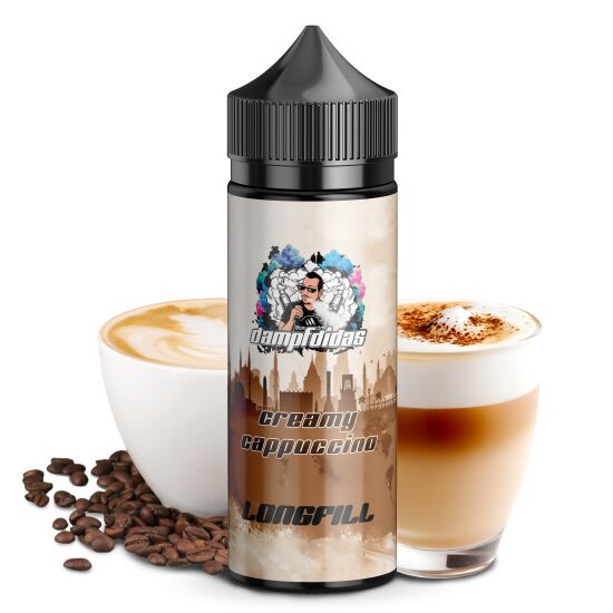 Dampfdidas Longfill Aroma Creamy Cappuccino 10 ml in 120 ml
