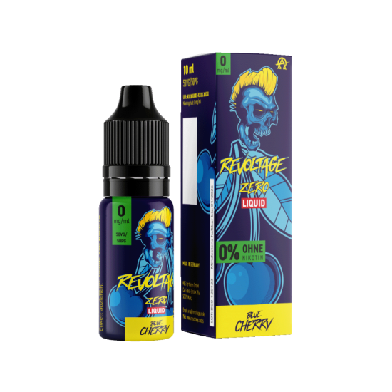 Revoltage - Blue Cherry E-Zigaretten Liquid 10ml 0mg
