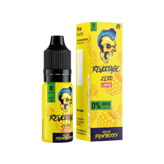 Revoltage - Yellow Raspberry E-Zigaretten Liquid 10ml 0mg