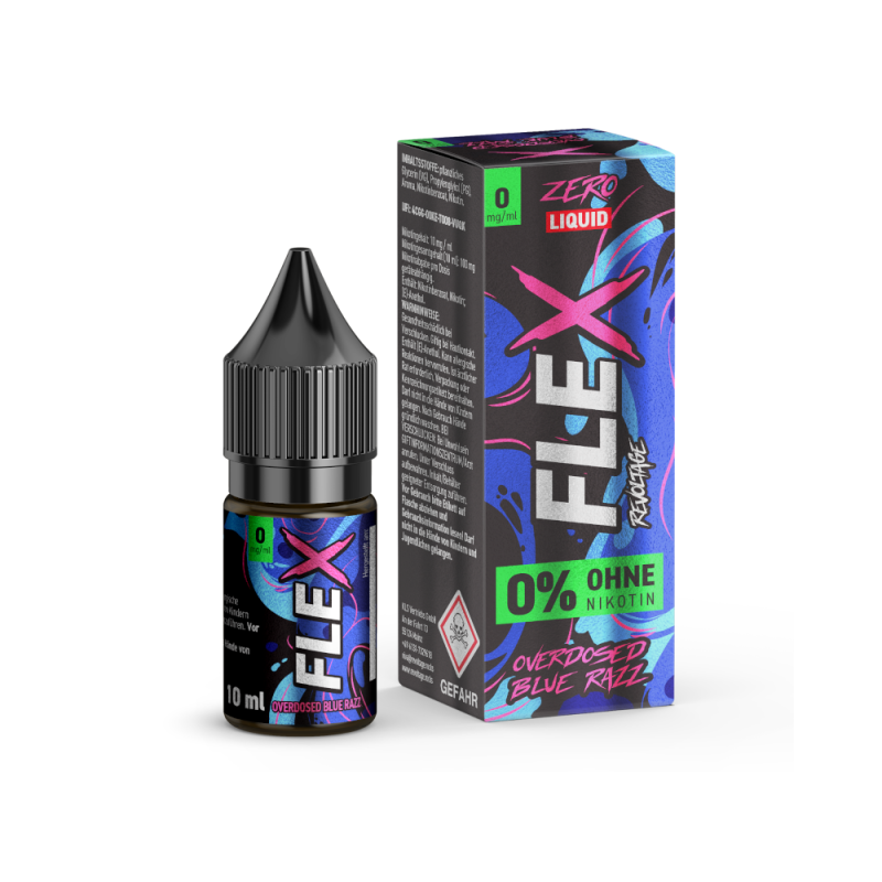 Blue Razz Overdosed | Revoltage FLEX Liquid 10 ml