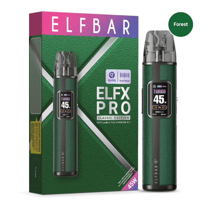 Elfbar ELFX Pro Pod Kit (1200 mAh) - Forest