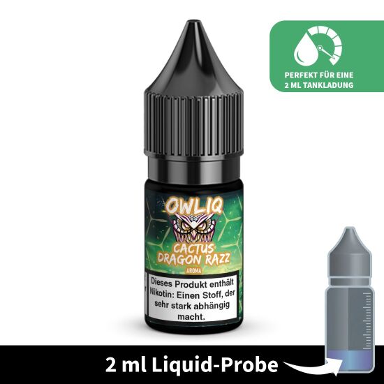 Liquid-Probe 2 ml: Cactus Dragon Razz 10 mg - Perfekt zum...