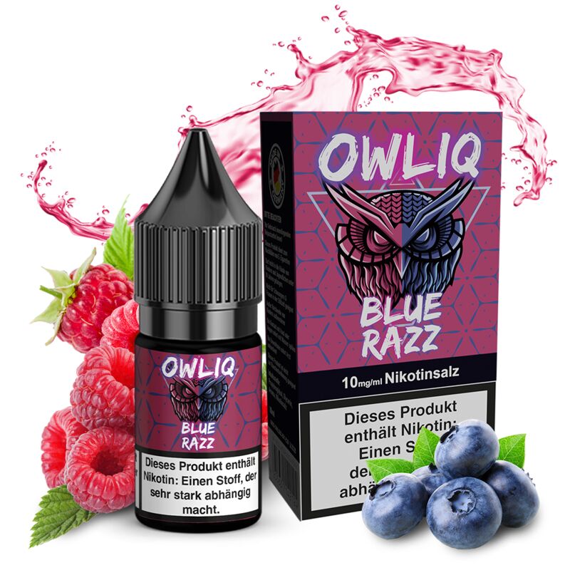 Liquids Probierset 4 Sorten Nikotinsalz (OWLIQ) 10 mg je 2 ml (Set 3)