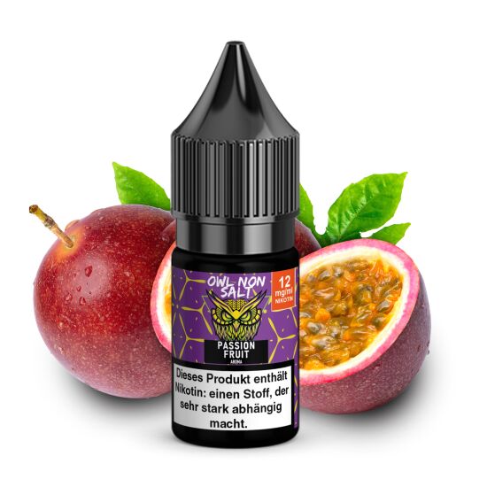OWL Non SALT Liquid Passionfruit 10 ml 12 mg