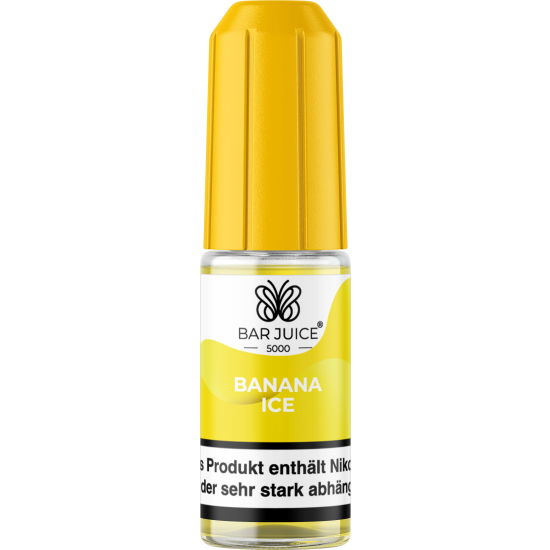 Bar Juice 5000 Nic Salt Liquid 10 ml Banana Ice