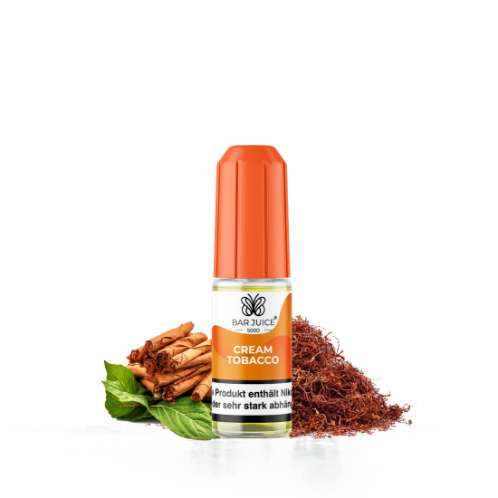 Bar Juice 5000 Nic Salt Liquid 10 ml Cream Tobacco