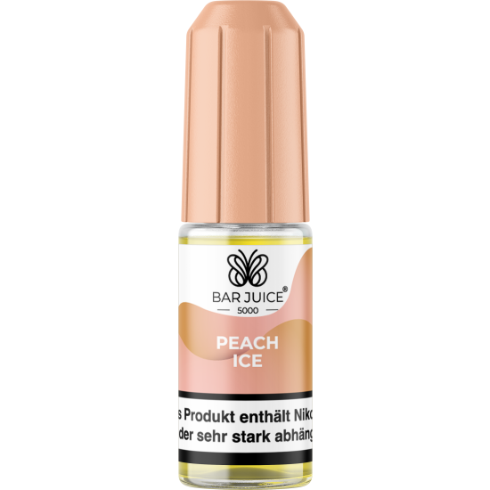 Bar Juice 5000 Nic Salt Liquid 10 ml Peach Ice