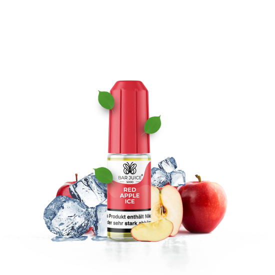 Bar Juice 5000 Nic Salt Liquid 10 ml Red Apple Ice