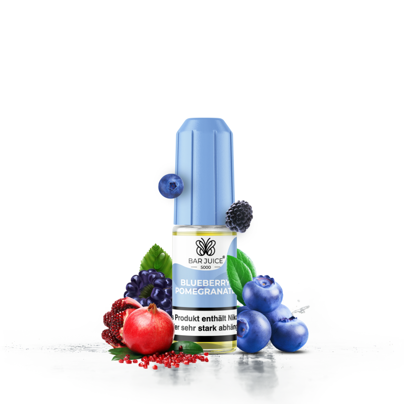 Bar Juice 5000 Nic Salt Liquid 10 ml Blueberry Pomegranate 10 mg