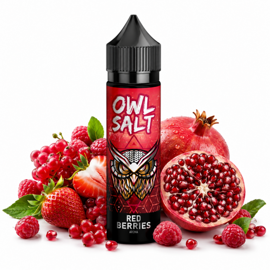 Red Berries Aroma OWL Salt Longfill 10 ml in 60 ml