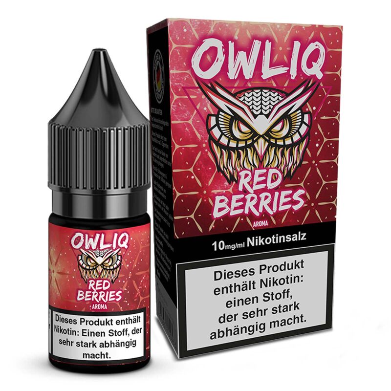 Liquid Red Berries Aroma - OWLIQ 10 ml 10 mg