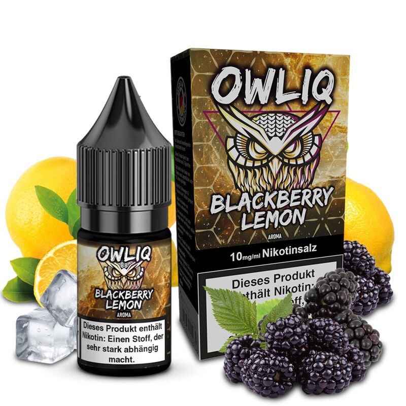 Liquid Blackberry Lemon Aroma - OWLIQ 10 ml