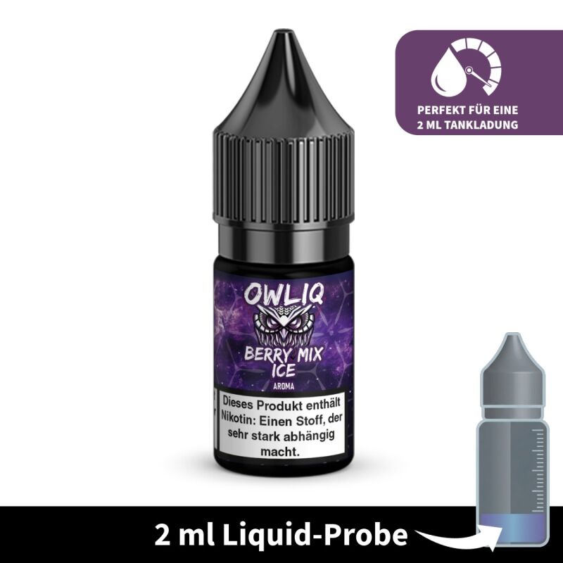 Liquid-Probe 2 ml: Berry Mix Ice 20 mg - Perfekt zum Testen