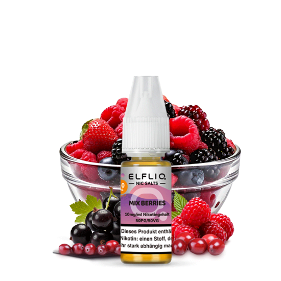 Mix Berries Liquid | ELFLIQ Nikotinsalz 10 ml 10 mg