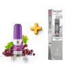 Bar Juice 5000 Nic Salt Liquid 10 ml 10 mg Grape + Universal Pods 0,8 Ohm Bundle