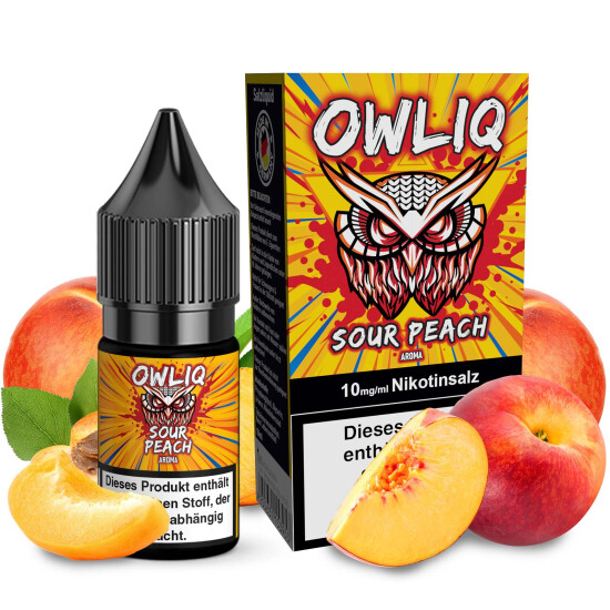 Liquid Sour Peach Aroma - OWLIQ 10 ml