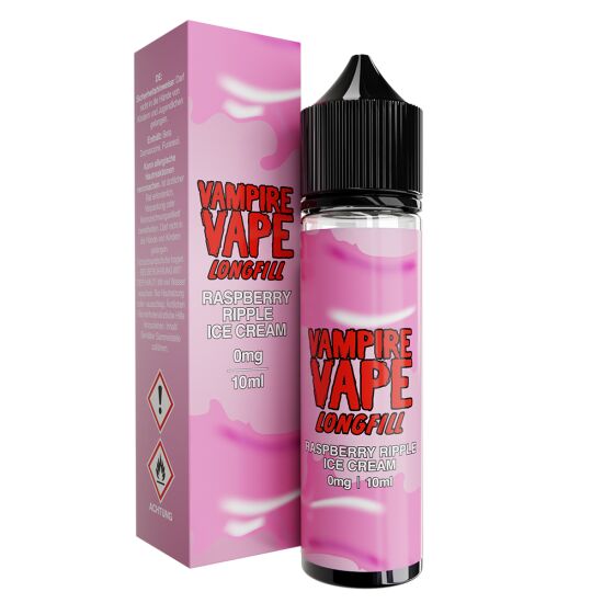 Himbeer Vanille Eis Longfill | Vampire Vape Aroma 10 ml