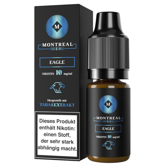 Montreal Original Nikotinsalzliquid 10 ml - Eagle 10 mg