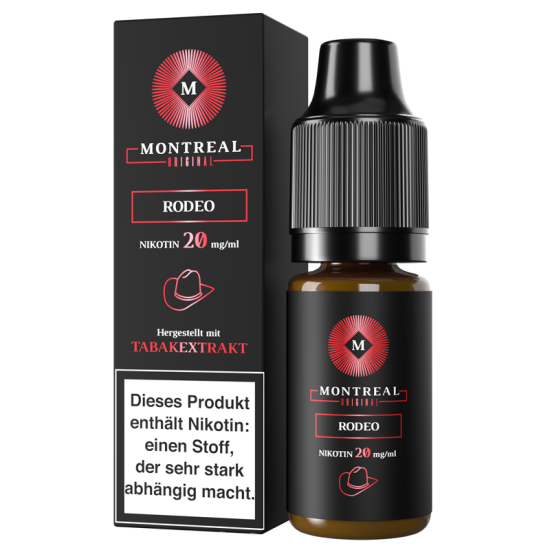 Montreal Original Nikotinsalzliquid 10 ml - Rodeo 20 mg