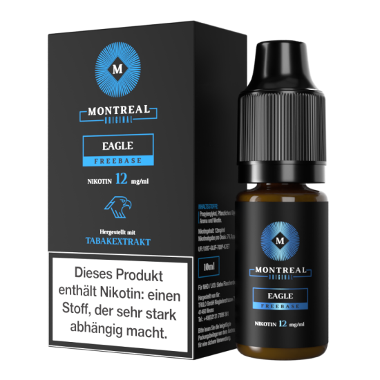 Montreal Original Freebase Liquid 10 ml  - Eagle 12 mg