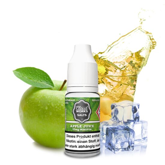 Cloudworks Salts Overdosed Nikotinsalz 10 ml - Apple...