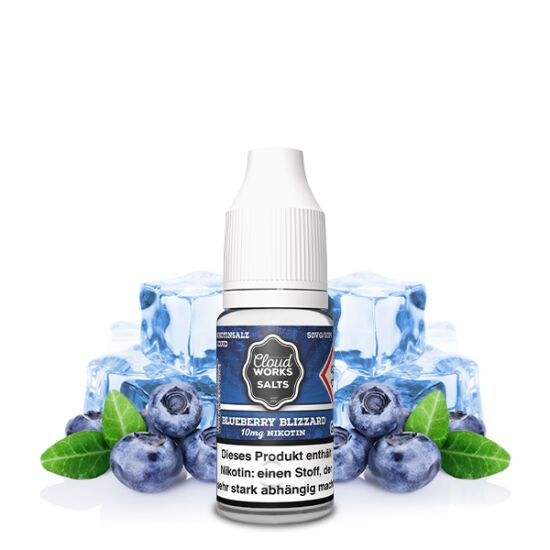 Blueberry Blizzard Liquid | Cloudworks Salts Overdosed 10 ml