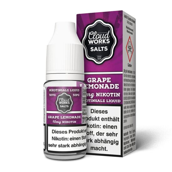 Traube Limonade Liquid | Cloudworks Salts Overdosed Grape...