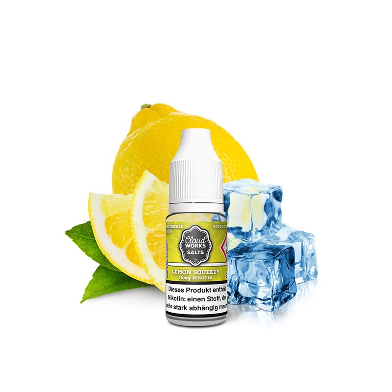 Cloudworks Salts Overdosed Nikotinsalz 10 ml - Lemon Squeezy 20 mg