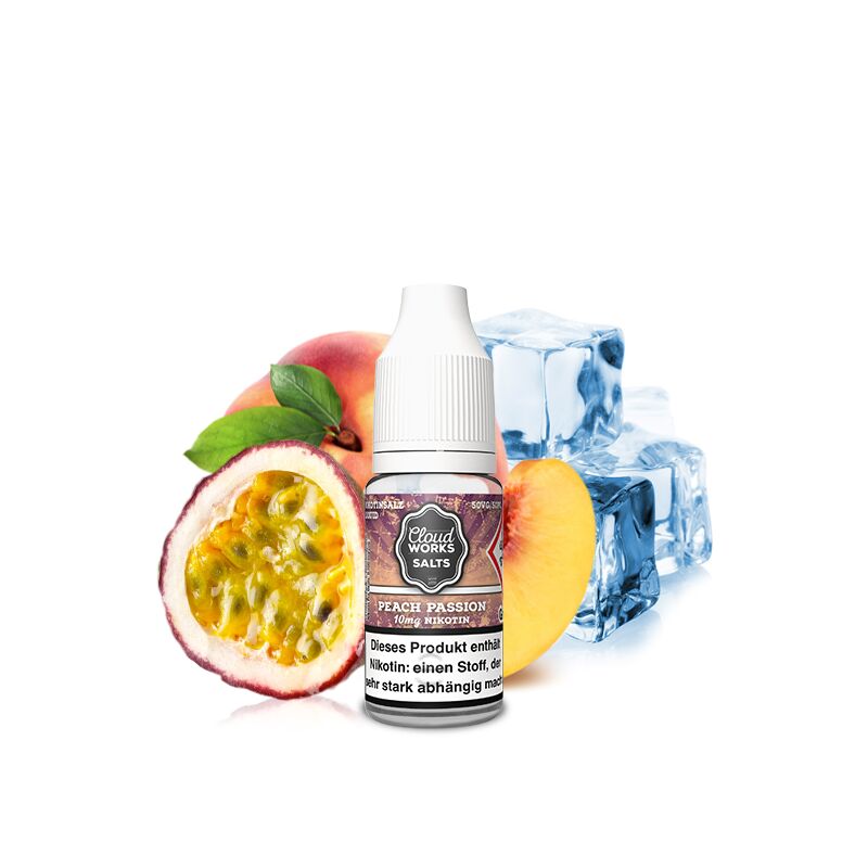 Cloudworks Salts Overdosed Nikotinsalz 10 ml - Peach Passion 20 mg
