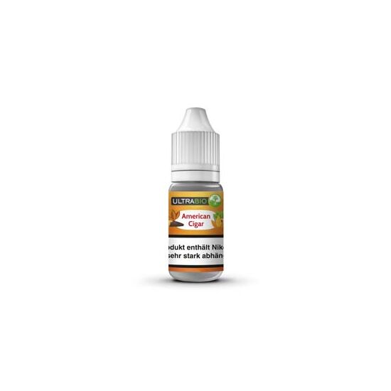 Ultrabio E-Liquid American Cigar 10 ml 12 mg