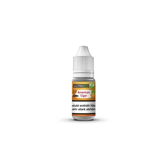 Ultrabio® E-Liquid American Cigar 10 ml 12 mg