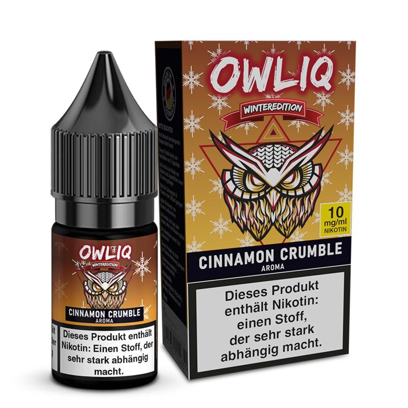 Liquid Cinnamon Crumble Aroma - OWLIQ Winteredition 10 ml