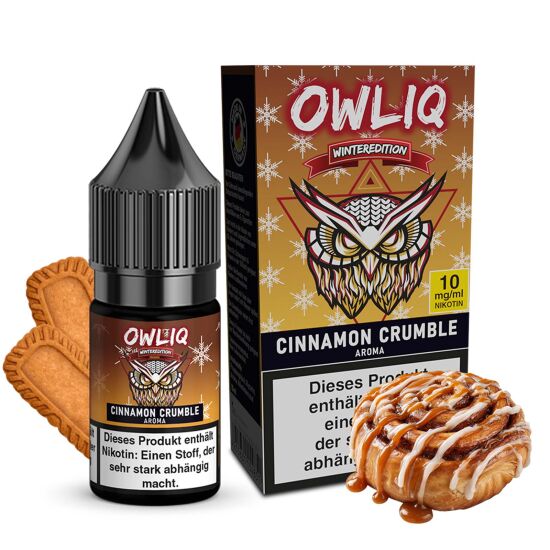 Liquid Cinnamon Crumble Aroma - OWLIQ Winteredition 10 ml