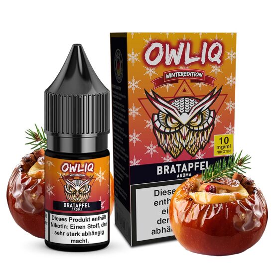 Liquid Bratapfel Aroma - OWLIQ Winteredition 10 ml