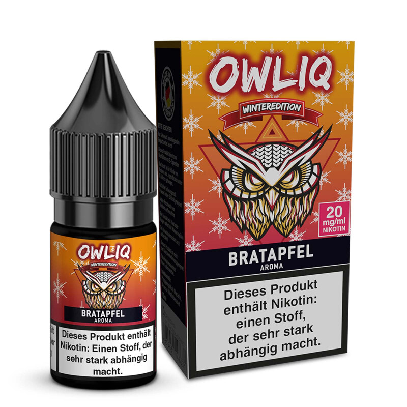 Bratapfel Liquid | OWLIQ 10 ml 20 mg