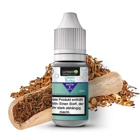 Ultrabio E-Liquid Classic Burley 10 ml 6 mg