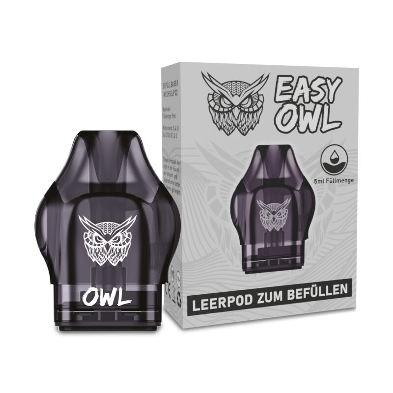 Easy OWL Pod 5 ml XXL-Tankvolumen für die EASY OWL E-Zigarette