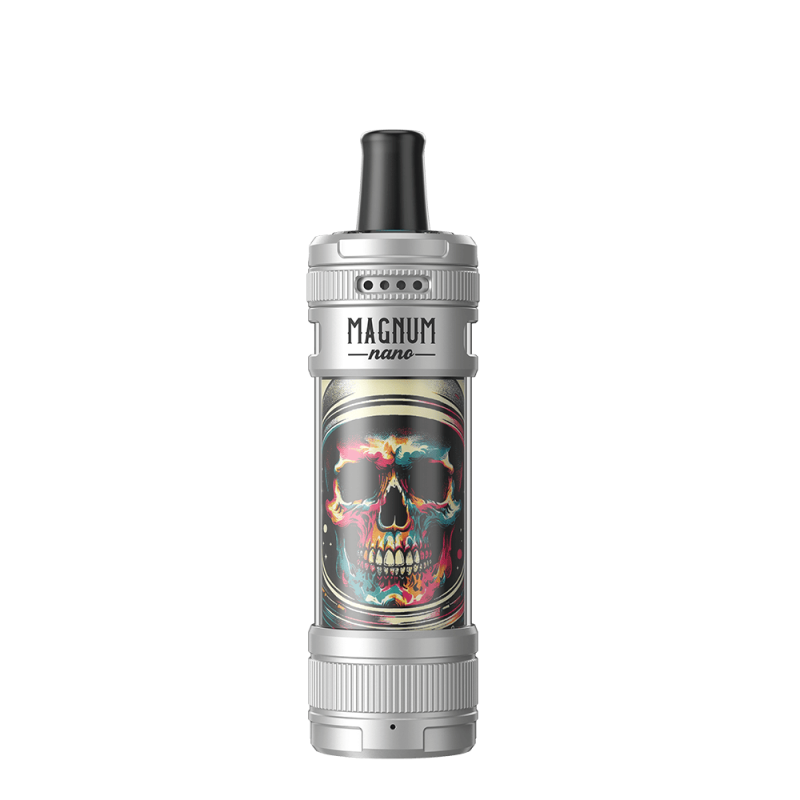 Aspire - Magnum Nano Pod Kit Silver and Cloudy Skull