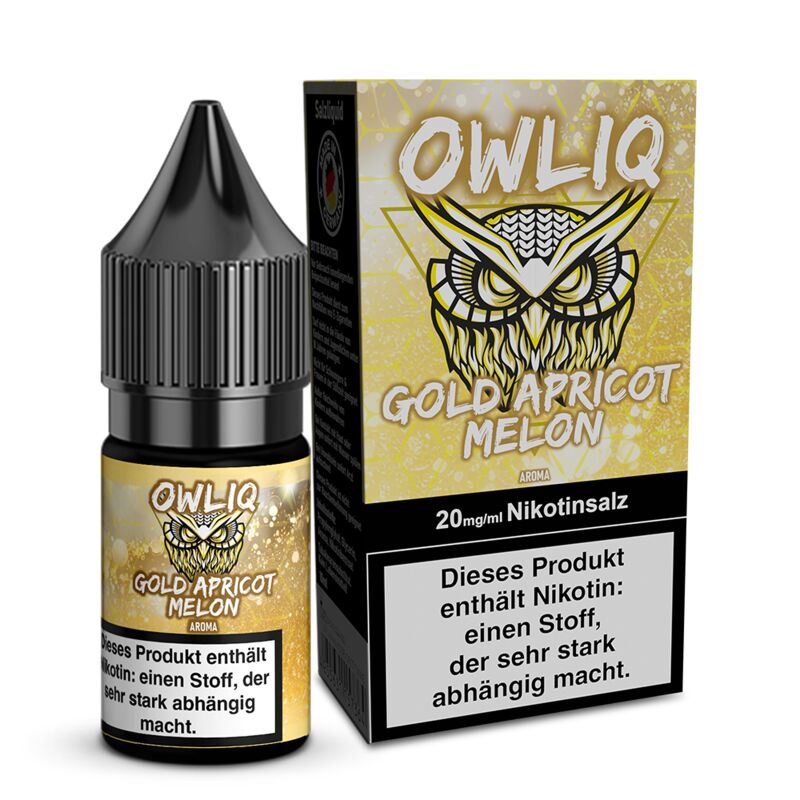 Liquid Gold Apricot Melon Aroma - OWLIQ 10 ml 20 mg