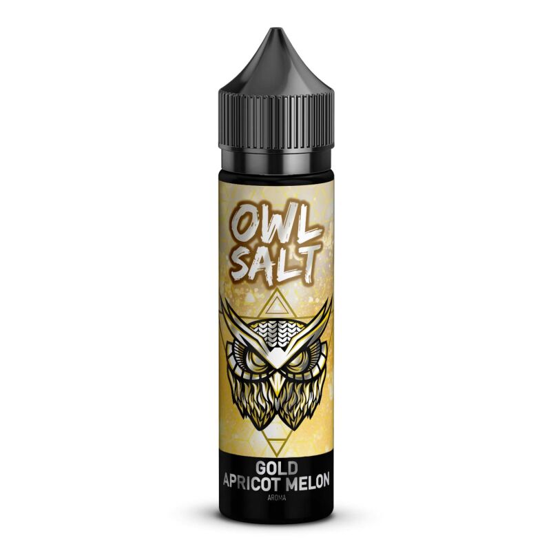 Gold Apricot Melon Aroma OWL Salt Longfill 10 ml in 60 ml