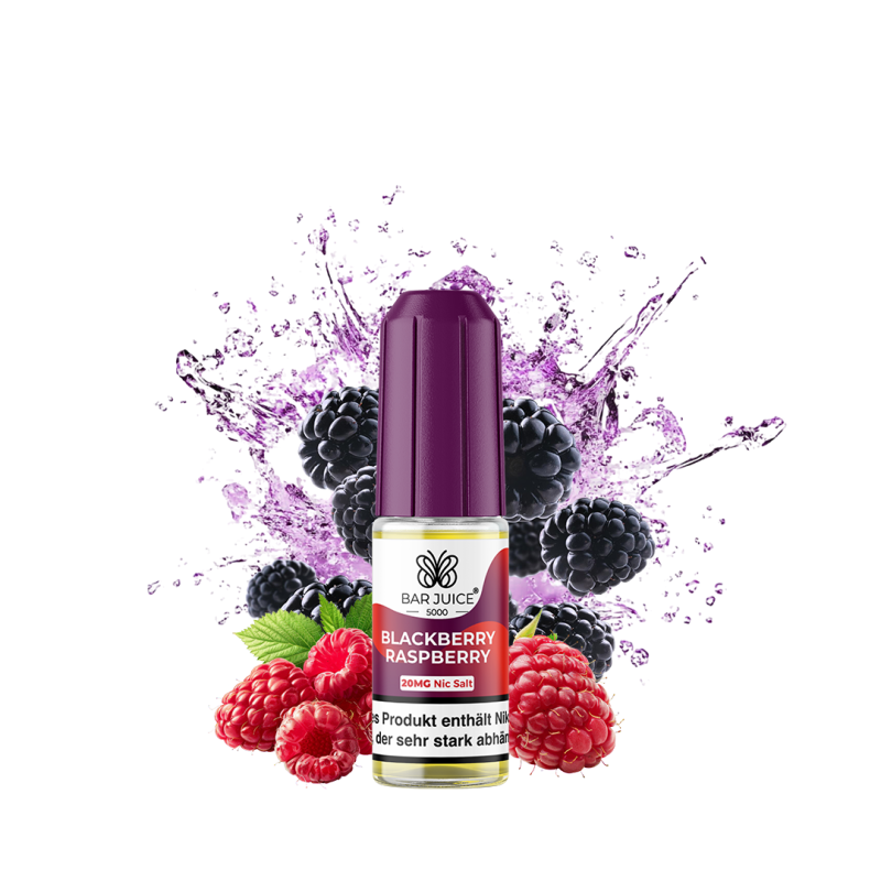 Bar Juice 5000 Nic Salt Liquid 10 ml Blackberry Raspberry 20 mg